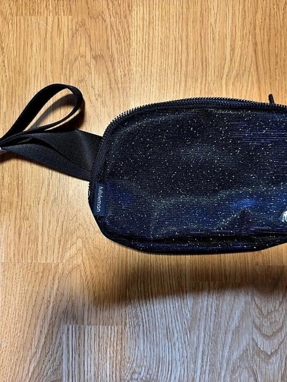 Lululemon Everywhere Belt Bag 1L Black Glitter NWT